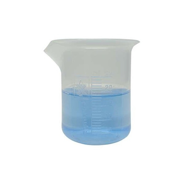 Bécher en verre doseur de 25ml