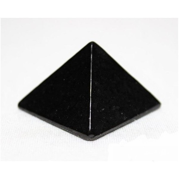Pyramide en Shungite naturelle 40 mm - Bureau