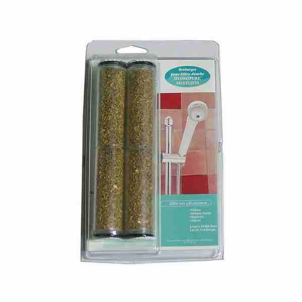 HYDROPURE - Recharges filtre douche multi-jets (lot de 2)