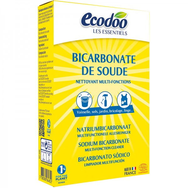 Bicarbonate de soude Ecodoo Ecocert 500g,Bicarbonate de soude,Bicarbonate de soude