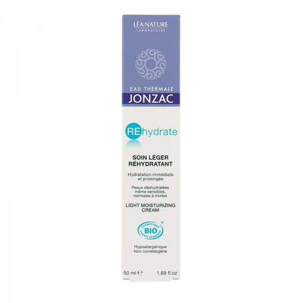 Eau Thermale Jonzac Soin léger réhydratant bio 50ml