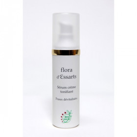 Flora d'Essarts - Sérum Crème Tonifiant 100% naturel et bio 40 ml