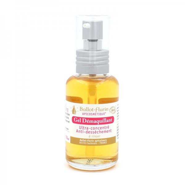 Ballot-Flurin Gel démaquillant bio au miel 50 ml