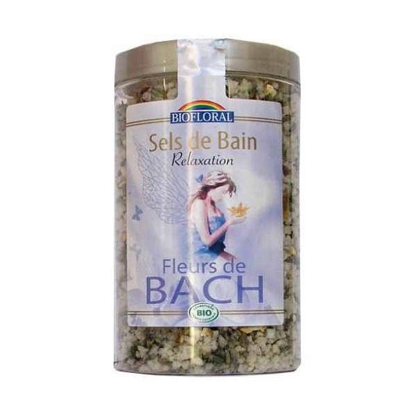 Biofloral Sels de bain Relaxation aux Fleurs de Bach 320g
