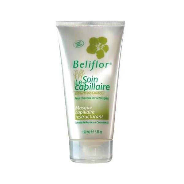 Beliflor Masque capillaire restructurant 150 ml Cheveux très secs, dévitalisés, abîmés.