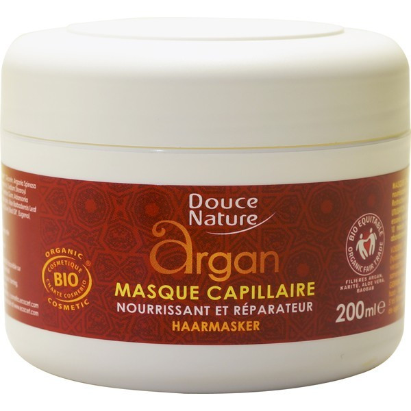 Douce Nature - Masque Capillaire réparateur à l'Argan Bio - 200 ml