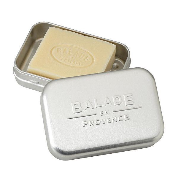 Boîte à savon en aluminium 2 en 1 - Balade en Provence