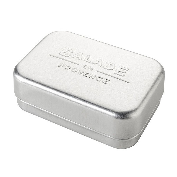 Boîte à savon en aluminium 2 en 1 - Balade en Provence