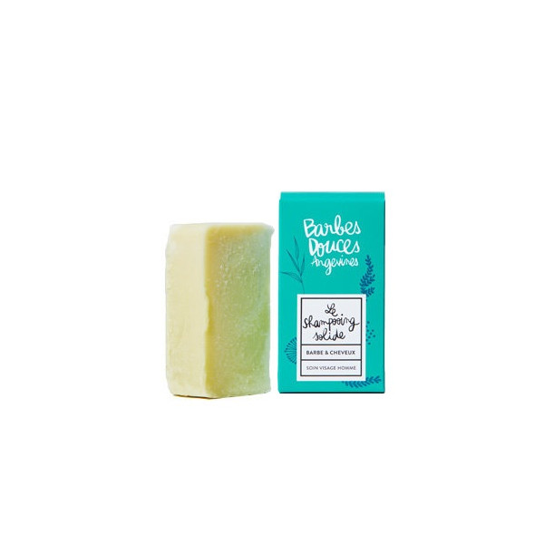 Shampoing solide Barbe et cheveux 100g - Douces Angevines
