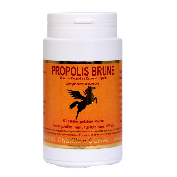 Propolis brune 100% pure 60 gélules - Phyt Inov