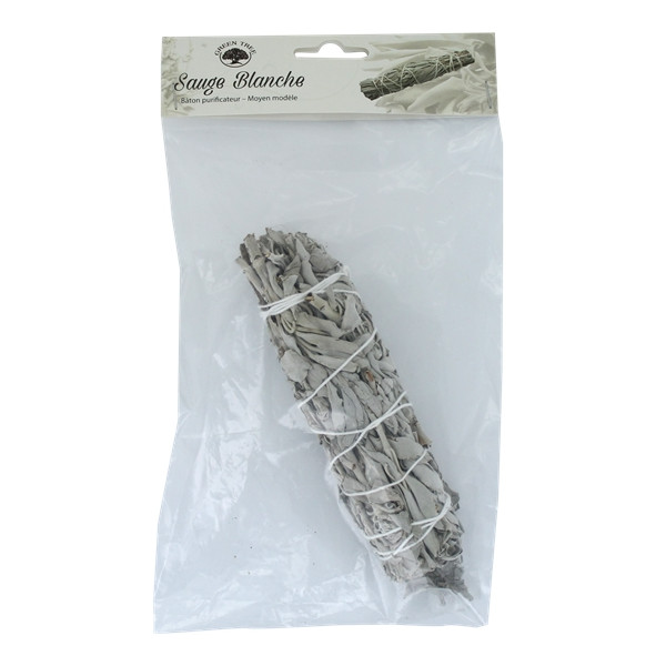 Sauge Blanche Green Tree Bâton Purificateur Moyen modèle