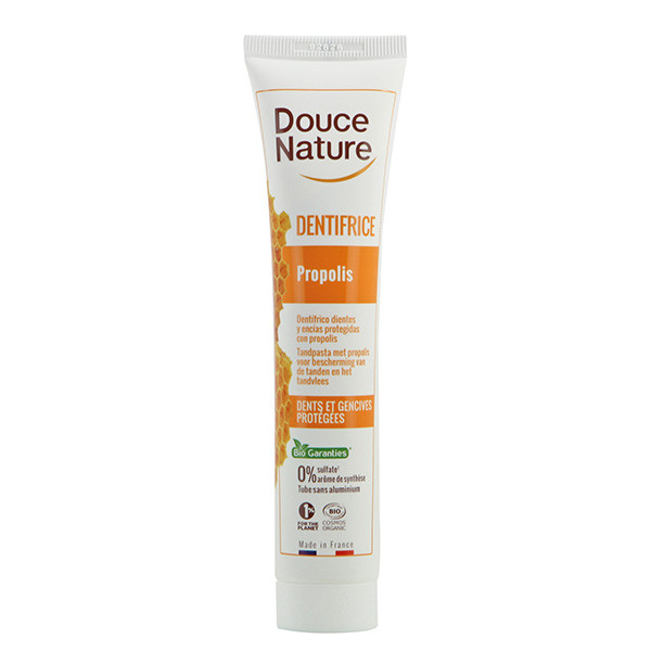 Douce nature - Dentifrice propolis dents et gencives protégées bio - 75 ml