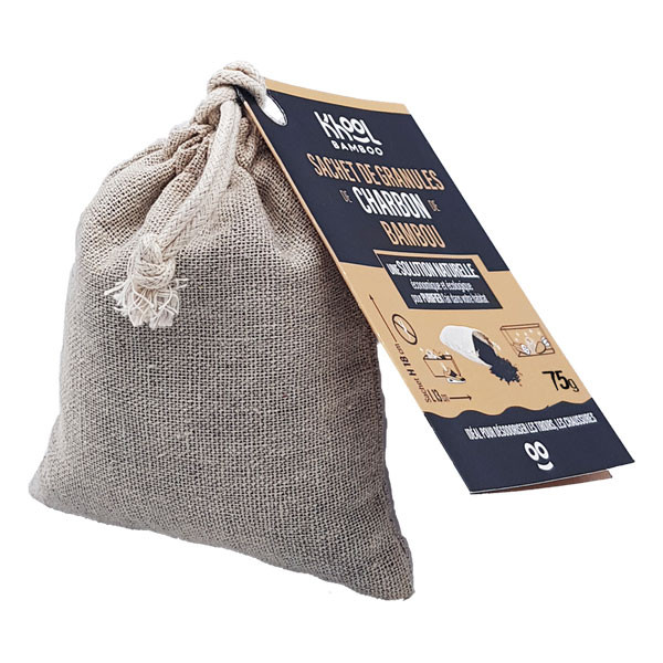 Sachet de granules de charbon de bambou 75g - KHOOL BAMBOO