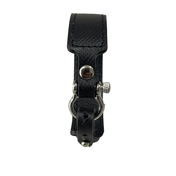 BRACELET NOIR MANILLE HOMME WP1 - PROTECTION ONDES ELECTROMAGNETIQUES
