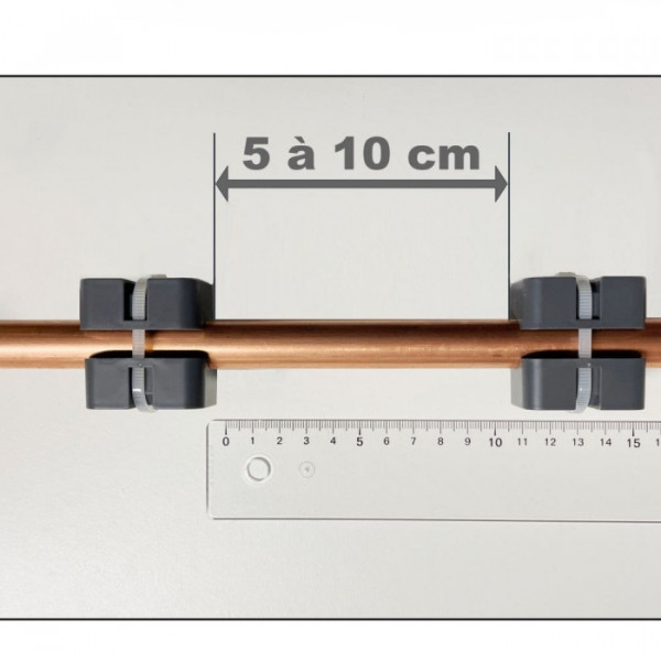 Lot de 2 aimants anti calcaire magnétiques pour canalisations