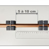 Lot de 2 aimants anti calcaire magnétiques pour canalisations