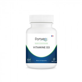 Vitamine D3 végétale 1000 UI gélules - Dynveo