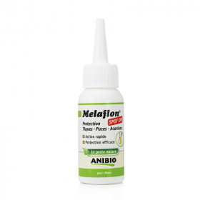 Melaflon Spot-on - Protection Antiparasitaire pour chien - Anibio 50ml