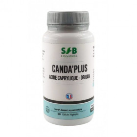 Candi Clean - Anti fongique naturel Candidose chronique - 60 gélules
