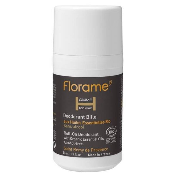 Déodorant bille homme BIO 50 ml - Florame