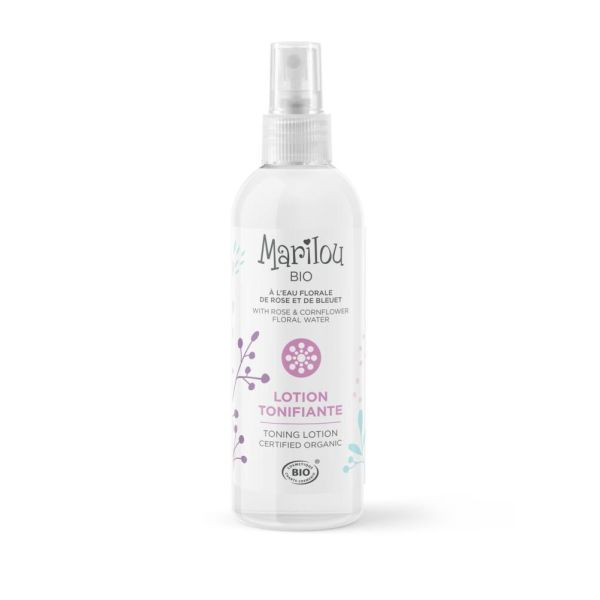 Lotion Tonifiante Visage sans alcool Marilou Bio 125ml