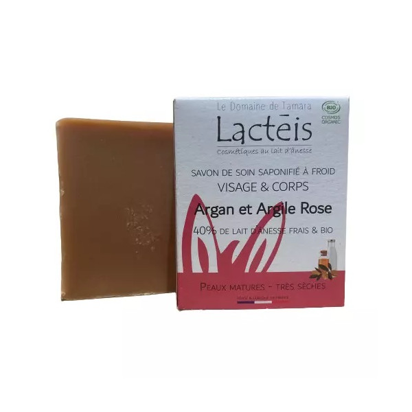 Le domaine de Tamara Savon argan 40% lait d'ânesse frais