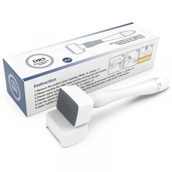 Tampon Derma stamp réglable 0-3.0 mm Visage et Cheveux