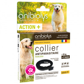Collier antiparasitaire - Grand chien 15-30 kg - Anibiolys