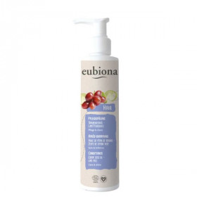 Après-Shampoing Huile Pépins de Raisin & Zeste Citron Vert Bio - Eubiona.