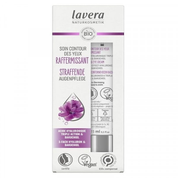 Soin contour des yeux Raffermissant 15 ml - Lavera