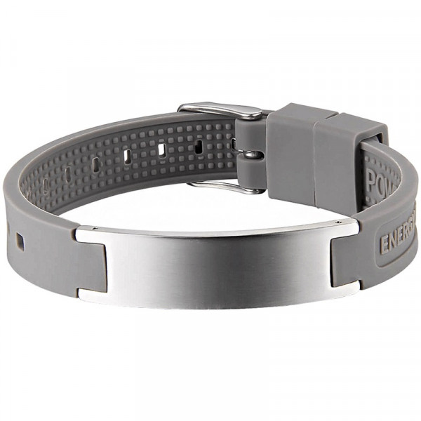Bracelet magnétique silicone Gris foncé