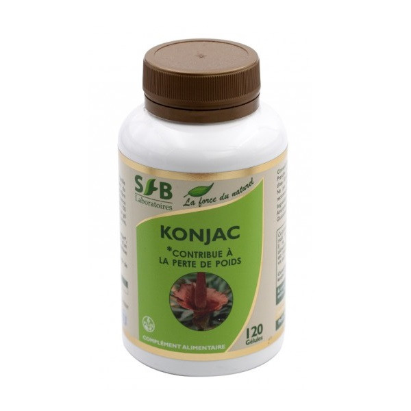 Konjac " Perte de poids " - 120 Gélules