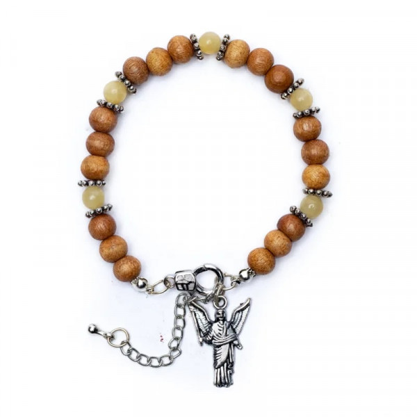 Bracelet Archange Uriel et Citrine