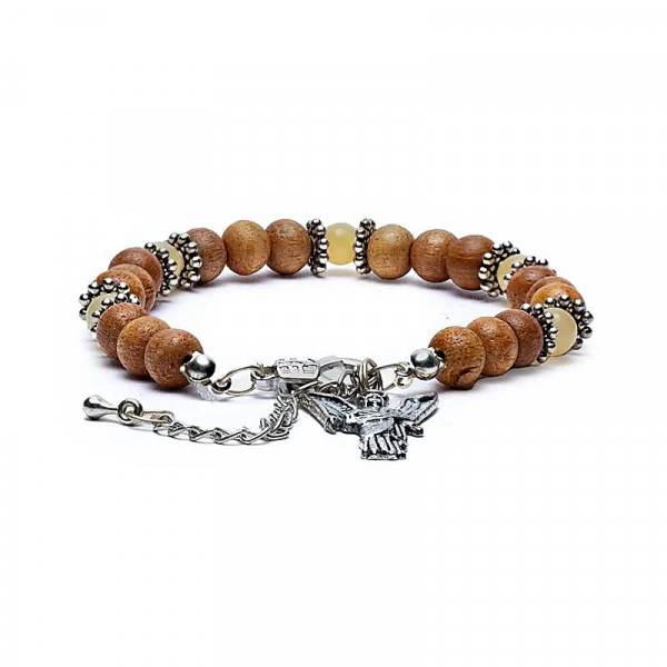 Bracelet Archange Uriel et Citrine