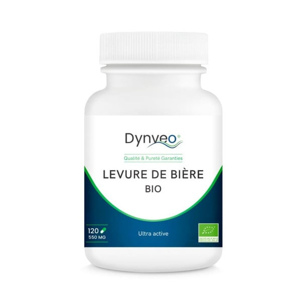 Levure de bière Bio active Ongles & Cheveux - Dynveo