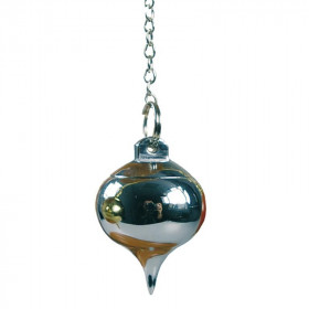 Pendule Goutte Témoin Chromé
