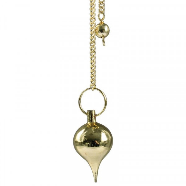 Pendule Goutte Métal Doré 20 Gr