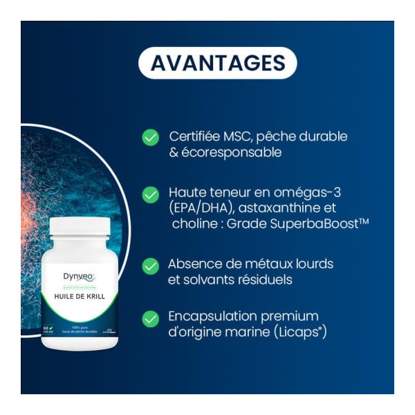 Huile de Krill pure - Dynveo
