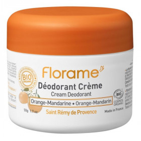 Déodorant crème Orange Mandarine BIO - Florame