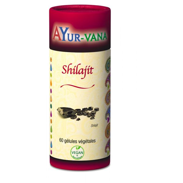 Shilajit 60 gélules - Ayur-Vana