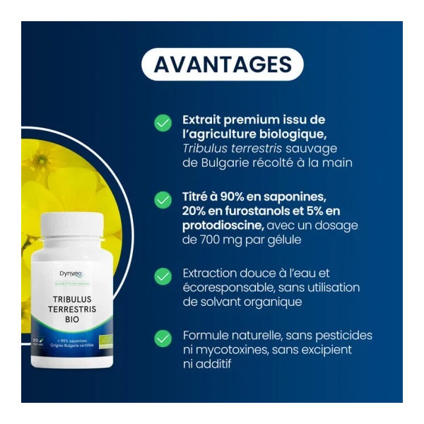 Tribulus terrestris BIO - Dyneo