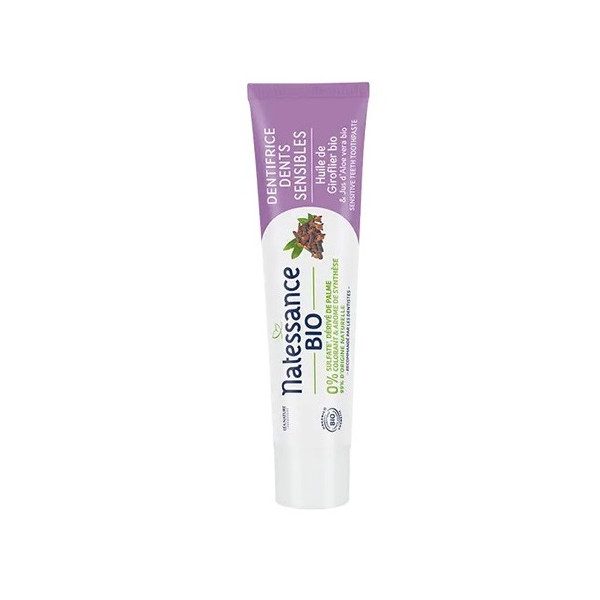 Dentifrice Soin Dents Sensibles Huile de Giroflier Bio 75 ml