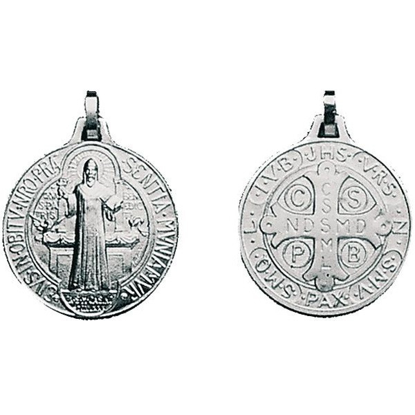 Médaille St Benoît - Symbole puissant de protection - 1
