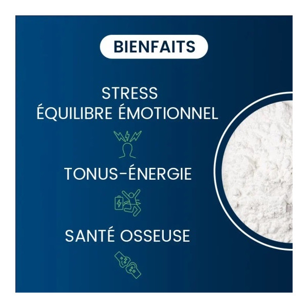 Magnésium bisglycinate chélaté Poudre 250g - Dynveo - 2