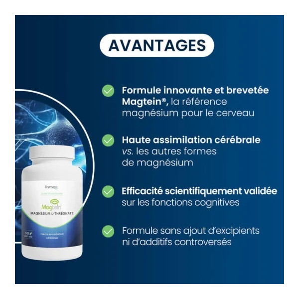 Magnésium L-thréonate : Magtein® - Dynveo - 3