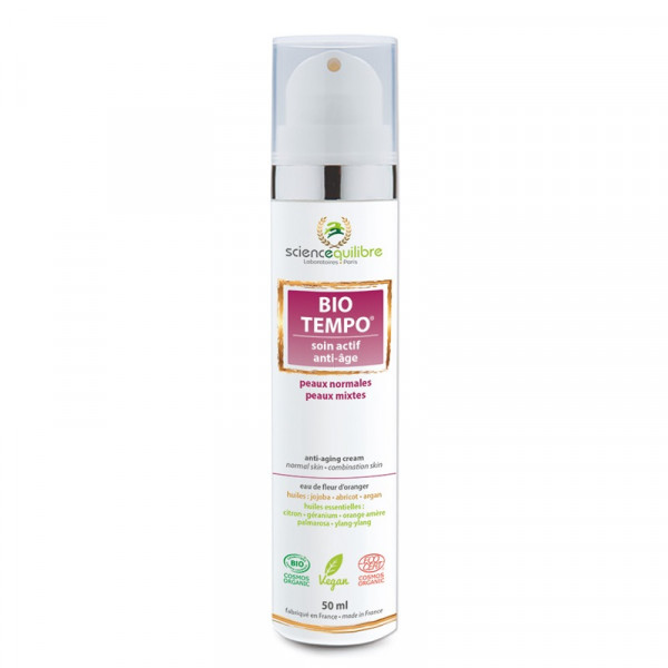 BIO TEMPO soin actif anti-âge bio - Sciencequilibre - 1
