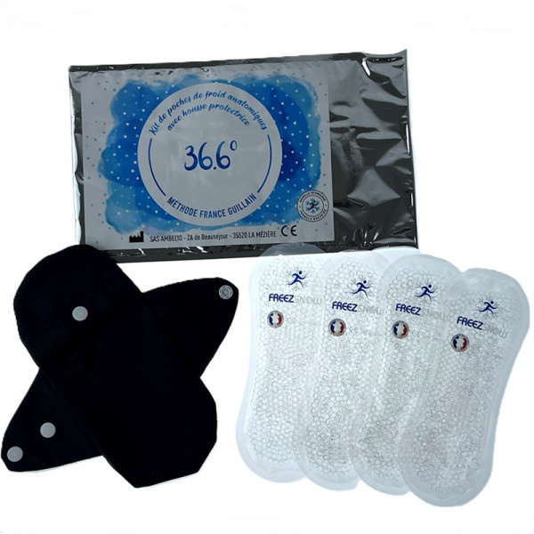 Bain dérivatif Kit 36.6° Freezsnow (noir) - Méthode France Guillain - 2