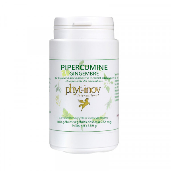 Pipercumine Gingembre 100 gélules - Phyt Inov - FORMULE DE J.P WILLEM - 2