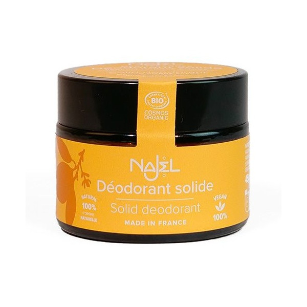 Déodorant solide bio Mangue citrus 45g - Najel - 1