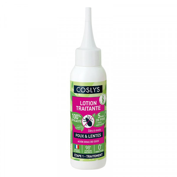 Lotion Traitante Poux & lentes 100 ml – Coslys - 1